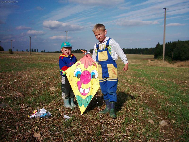 Foto: ....a je tu zase podzim....-pou�t�n� draka