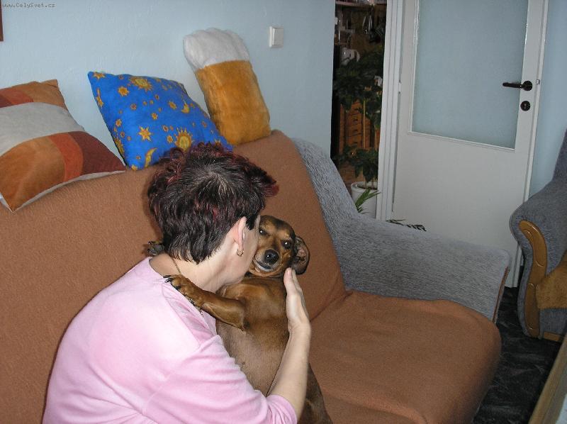 Foto: L�SKA-Mazlen� s pani�kou nic nenahrad�.Haf.