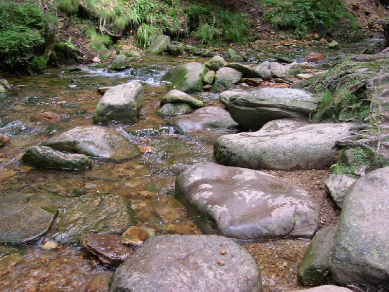 Foto: Ztracen� potok-jeho letn� kr�sa