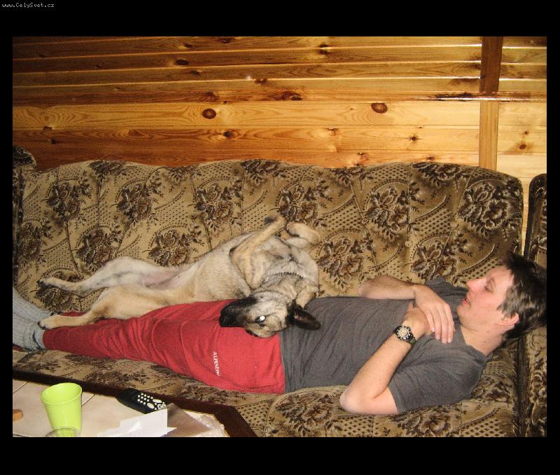 Foto: Po velmi dlouh� proch�zce :)-Pohoda...