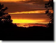 Ve�ern� pohled z terasy